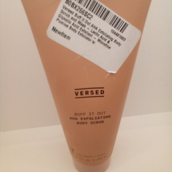 Versed Buff It Out AHA Exfoliating Body Scrub 6 fl oz - Picture 3 of 9
